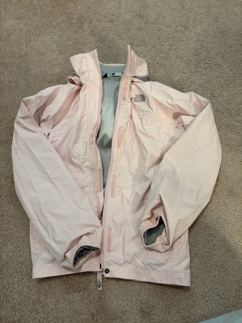 The North Face Pink Girls' Jacket with Hood